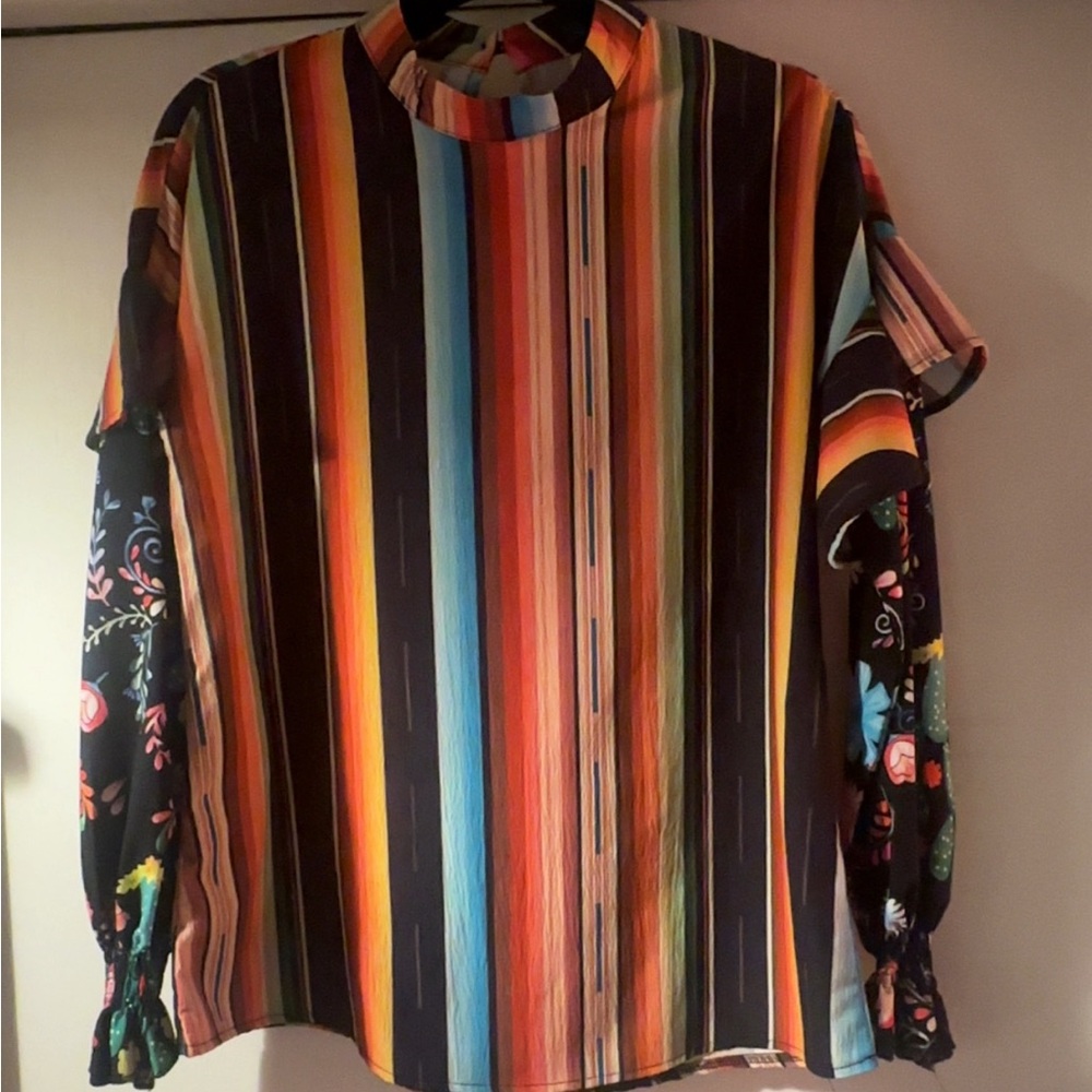 Multicolor serape Shirt